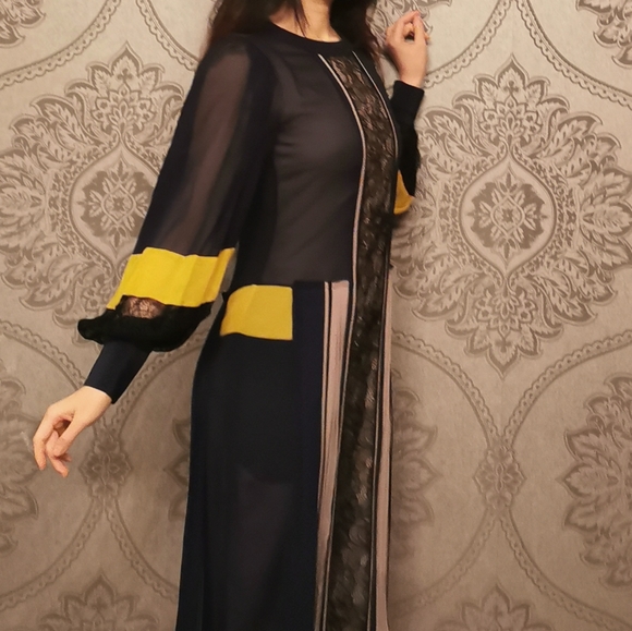 BCBG MaxAzria RUNWAY silk dress - Picture 3 of 10